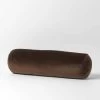 Luxury Velvet Bolster - Chocolate -Homewares Shop luxury velvet bolster chocolate 1
