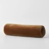 Luxury Velvet Bolster - Tobacco 2 Luxury Velvet Bolster - Tobacco -Homewares Shop luxury velvet bolster cushion tobacco