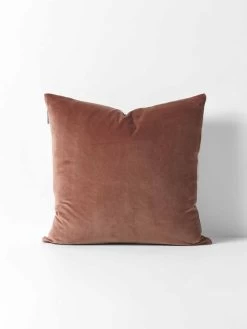 Luxury Velvet Cushion - Clove