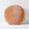 Luxury Velvet 55cm Round Cushion - Hazelnut -Homewares Shop luxury velvet cushion round hazelnut