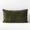 Luxury Velvet Standard Pillowcase - Caper 2 Luxury Velvet Standard Pillowcase - Caper -Homewares Shop luxury velvet pillowcase caper