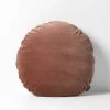 Luxury Velvet 55cm Round Cushion - Clove