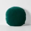 Luxury Velvet 55cm Round Cushion - Forest Night 1 Luxury Velvet 55cm Round Cushion - Forest Night -Homewares Shop luxury velvet round cushion forest night