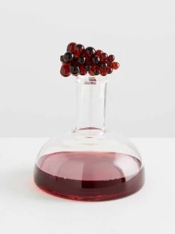 Bordeaux Wine Decanter 8 Bordeaux Wine Decanter -Homewares Shop maison balzac bordeaux wine decanter clear amber 3