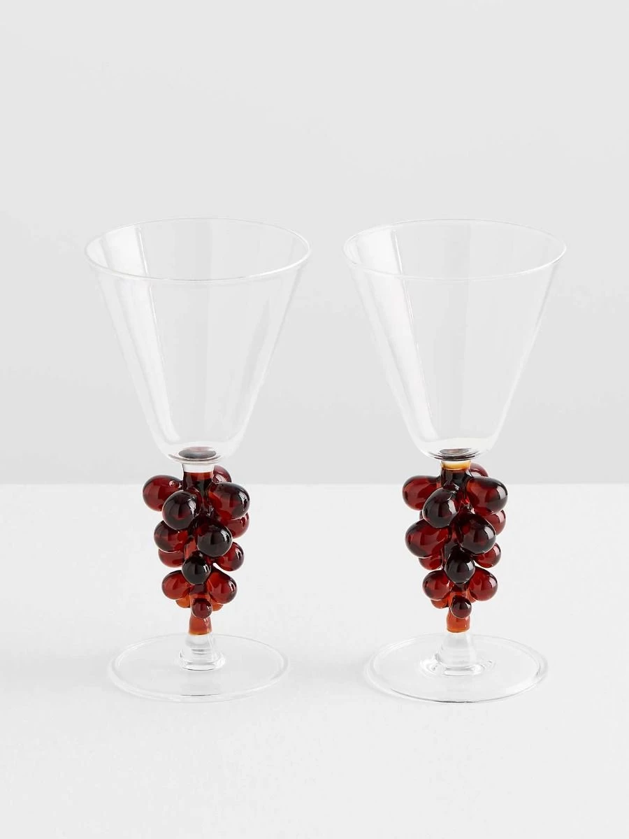 Bordeaux Wine Glass Set - Clear 5 Bordeaux Wine Glass Set - Clear - Image 3