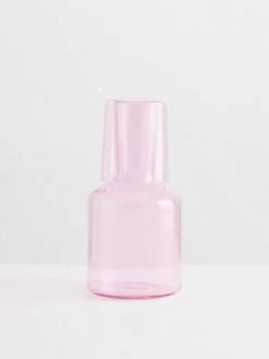 Carafe & Glass - Pink