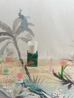 Palmier Wine Glass Set In Green By Catherine Martin 12 Palmier Wine Glass Set In Green By Catherine Martin -Homewares Shop maison balzac catherine martin 1a 3