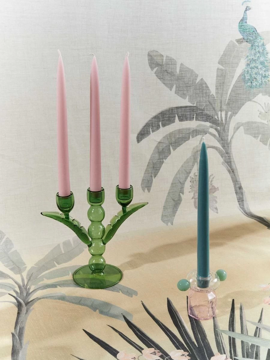 Deco Candle Holder - Pink 8 Deco Candle Holder - Pink - Image 6