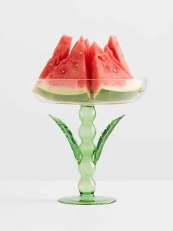 Palmier Platter By Catherine Martin -Homewares Shop maison balzac catherine martin palmier platter green clear 2