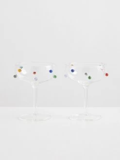 Pomponette Coupe Set - Clear