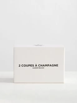 Pomponette Coupe Set - Pink 8 Pomponette Coupe Set - Pink -Homewares Shop maison balzac champagne coupes pink packaging 1 1