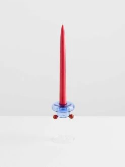 Chandelles 4Pk Tapered Candles - Rouge -Homewares Shop maison balzac chandelles tapered candles rouge 3