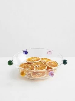 Dotdot Platter - Clear -Homewares Shop maison balzac dotdot platter clear 3