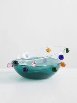 Dotdot Platter - Teal -Homewares Shop maison balzac dotdot platters