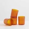 Glasses Set Of 4 - Amber -Homewares Shop maison balzac gobelets amber 2 2021