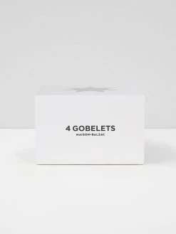 Glasses Set Of 4 - Teal -Homewares Shop maison balzac goblet box 1 6