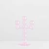 Grand Volute Candle Holder - Pink -Homewares Shop maison balzac grande volute candleholder pink 1