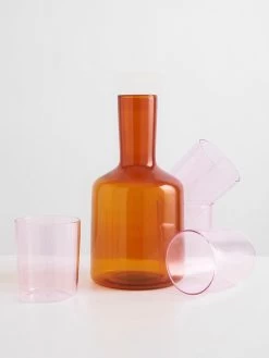 J'ai Soif XL Carafe - Amber -Homewares Shop maison balzac j ai soif carafe xl amber 3