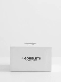 Glasses Set Of 4 - Azure Set -Homewares Shop maison balzac j ai soif gobelets packaging 1