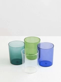 Glasses Set Of 4 - Azure Set -Homewares Shop maison balzac jai soif gobelets winter set 3