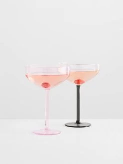 Manhattan Glass - Smoke -Homewares Shop maison balzac manhattan glasses 2