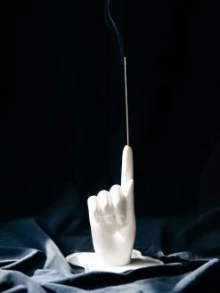 The Marble Hand Incense Holder -Homewares Shop maison balzac marble hand 6