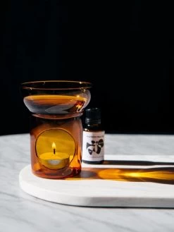 Oil Burner - Smoke -Homewares Shop maison balzac oil burner pack amber