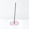 Pink Le Galet Incense Holder -Homewares Shop maison balzac pebble incense holder pink 1 1