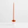 Petite Pauline - Amber -Homewares Shop maison balzac petite pauline candle holder amber pink white 3