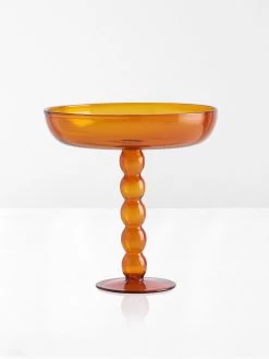 Volute Platter - Amber
