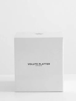 Volute Platter - Smoke 16 Volute Platter - Smoke -Homewares Shop maison balzac volute platter serviteur muet packaging 1 2 1