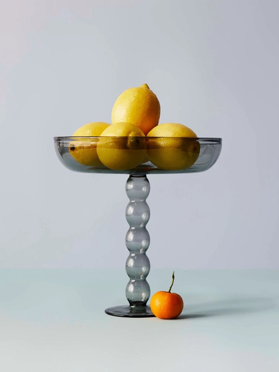 Volute Platter - Smoke 6 Volute Platter - Smoke - Image 4