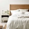 Maison Vintage Quilt Cover - White -Homewares Shop maison vintage bed linen white 2 3