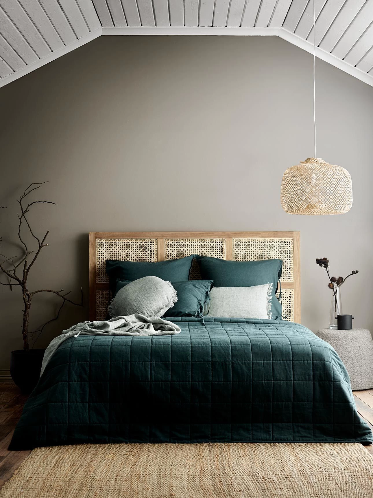 Maison Vintage Coverlet - Indian Teal - Image 2