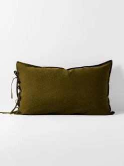 Maison Vintage Standard Pillowcase - Khaki