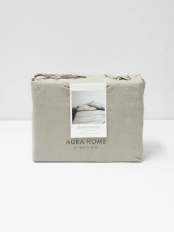 Maison Vintage Sheet Set - Natural -Homewares Shop maison vintage sheets natural bag