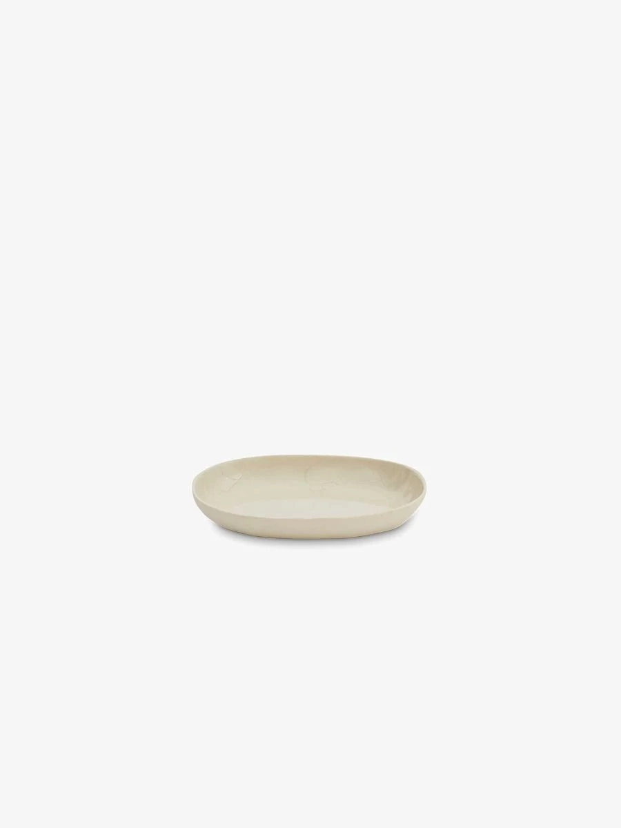 Cloud Small Oval Platter - Stone 3 Cloud Small Oval Platter - Stone
