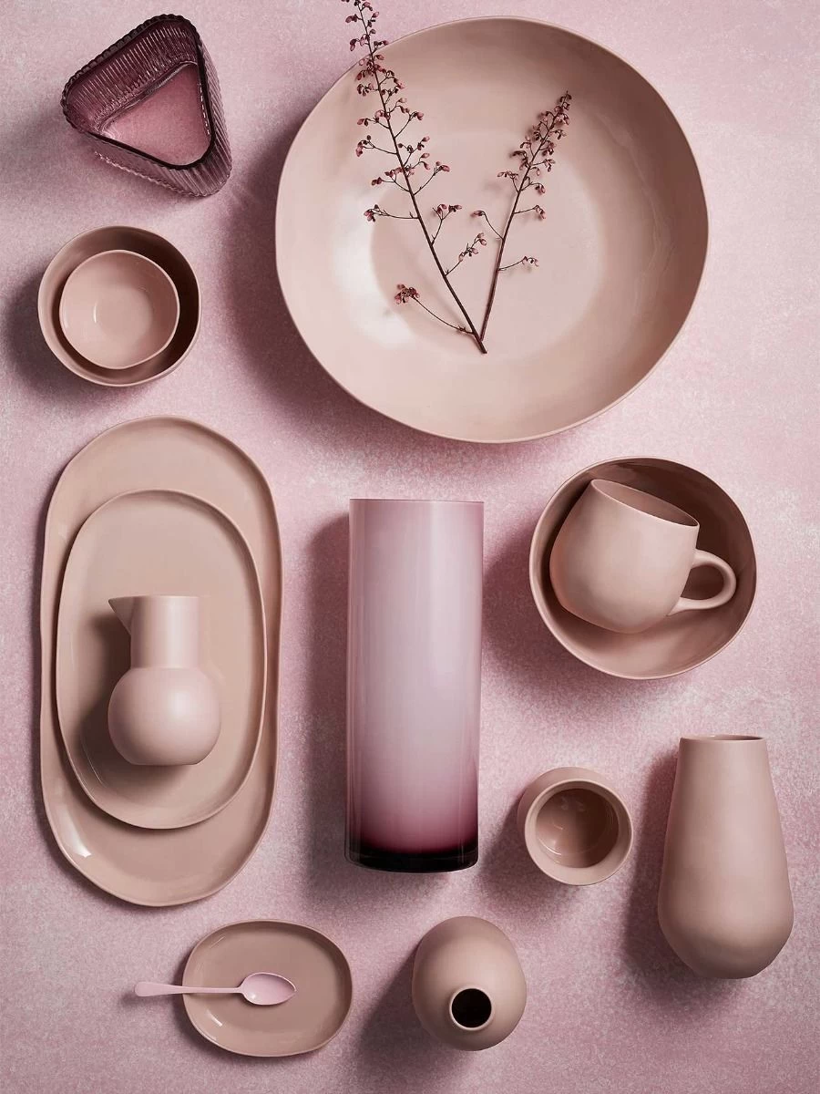 Cloud Medium Vase - Pink 4 Cloud Medium Vase - Pink - Image 2