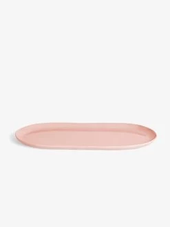 Cloud Large Oval Platter - Pink