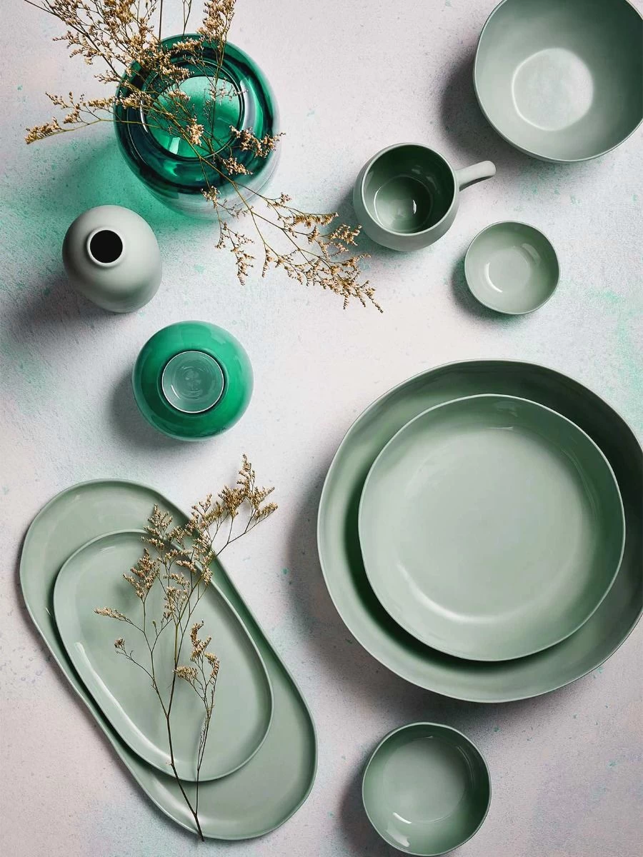 Cloud Extra Large Vase - Moss 4 Cloud Extra Large Vase - Moss - Image 2