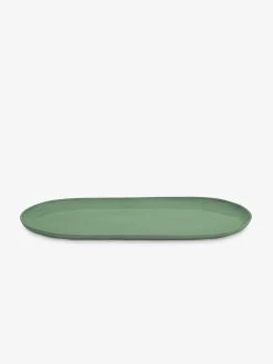 Cloud Large Oval Platter - Moss