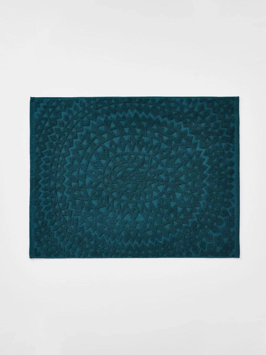 Maya Bath Towel Set - Indian Teal 6 Maya Bath Towel Set - Indian Teal - Image 4