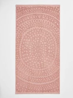 Maya Bath Sheet - Clay 10 Maya Bath Sheet - Clay -Homewares Shop maya bath towel rosewater 2