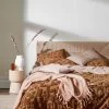 Maya Quilt Cover - Caramel 1 Maya Quilt Cover - Caramel -Homewares Shop maya bedlinen caramel