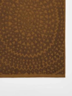 Maya Bath Sheet - Bronze 9 Maya Bath Sheet - Bronze -Homewares Shop maya hand towel bronze 2 detail