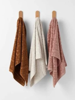 Maya Bath Towel Set - Bronze -Homewares Shop maya towels bronze sand clay 3
