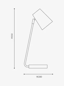 Arlen Desk Lamp - Brass -Homewares Shop mayfield arien desk lamp dimensions