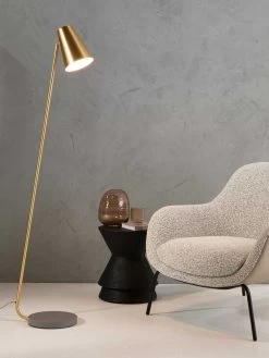 Arlen Floor Lamp - Brass 8 Arlen Floor Lamp - Brass -Homewares Shop mayfield arlen floor lamp brass grey 4