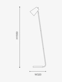 Arlen Floor Lamp - Brass 9 Arlen Floor Lamp - Brass -Homewares Shop mayfield arlen floor lamp dimensions