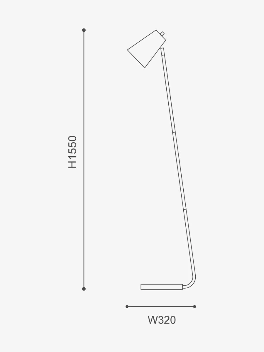 Arlen Floor Lamp - Brass 6 Arlen Floor Lamp - Brass - Image 4